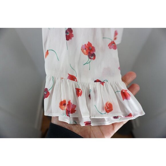 Gap Women's Floral Long-Sleeve Zen Top, Size S - Picture 13 of 15